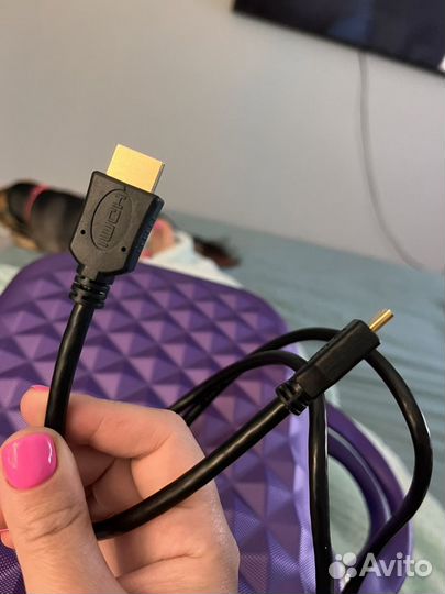 Кабель hdmi iwch новый длина примерно 1 метр