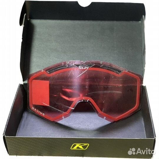 Линза Klim Radius Pro Dbl Lens Rose Tint