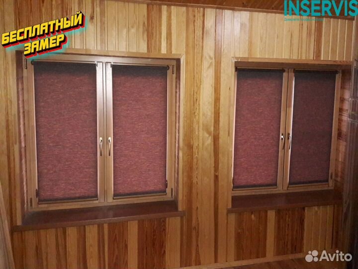 Рулонная штора на окно