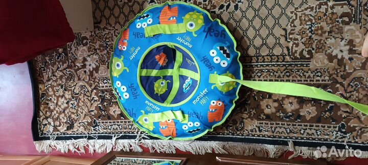 Тюбинг ватрушка новая 65 см