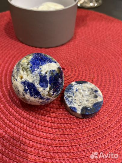 Шар лазурит на подставке