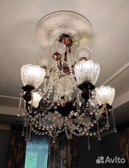 Люстра хрустальная
