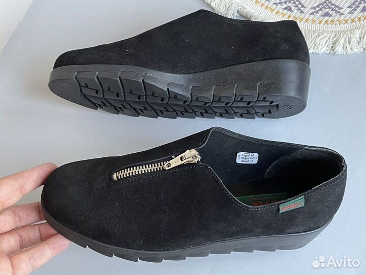 Слипоны туфли 38 тканевые новые