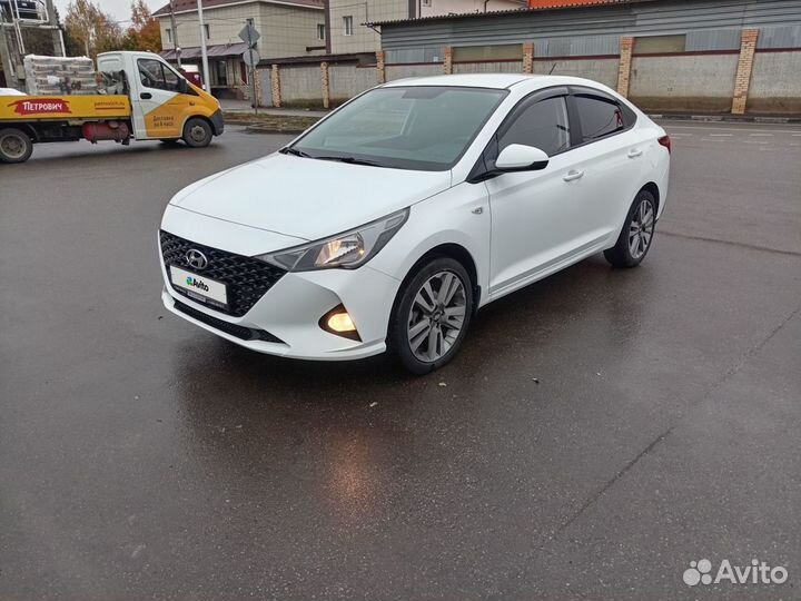 Hyundai Solaris 1.4 AT, 2020, 62 600 км