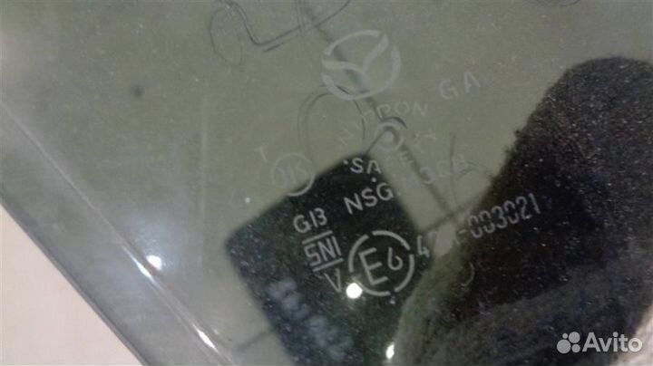 Форточка двери задняя правая Mazda 6 GJ, GL 2012