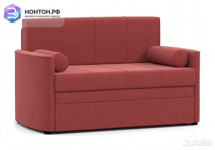 Диван выкатной Мелани розовый