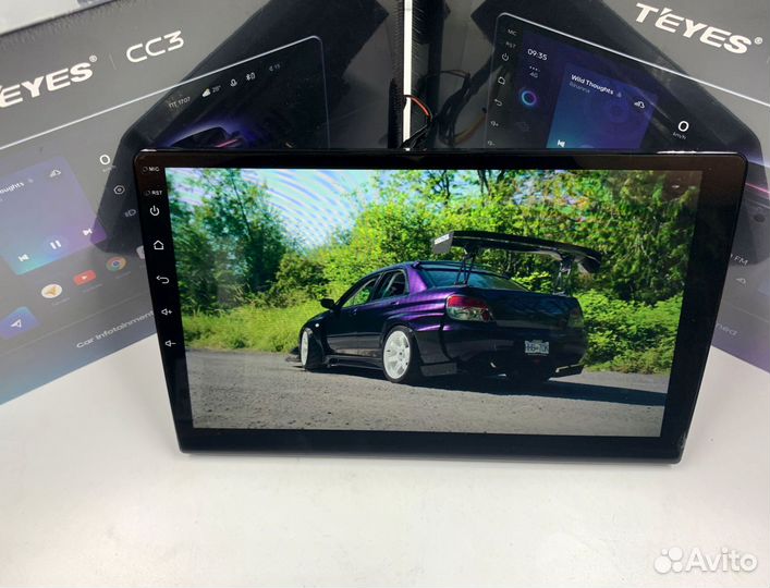 Магнитола на андройде Teyes CC3 4/64 для Киа