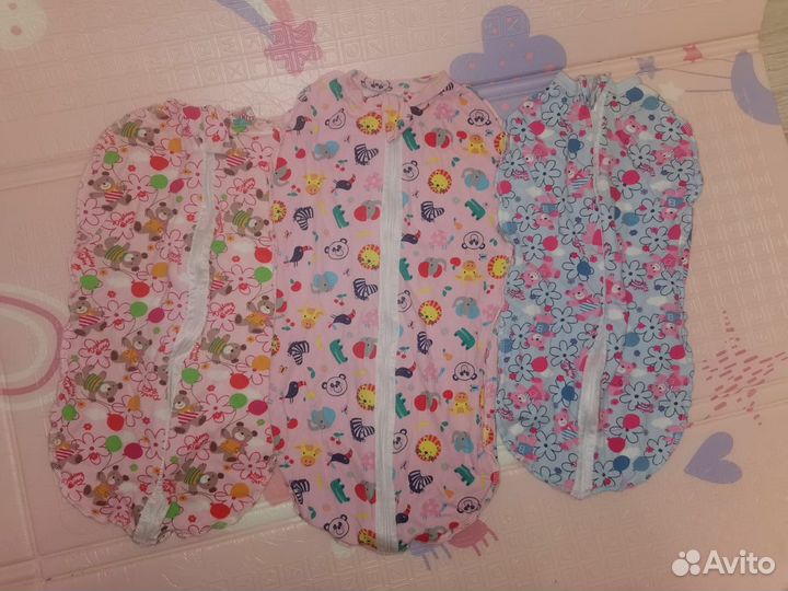Пеленка кокон на молнии 56-62-64