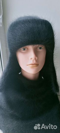 Шапка варежки бактус