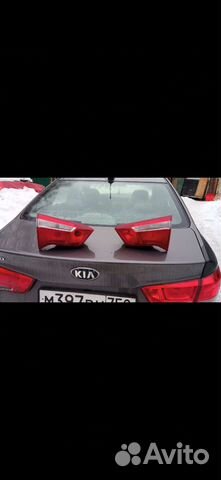 Фонари задние внутренние Kia Rio 3 до рестайлинга