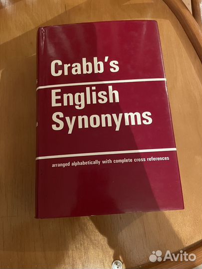 Crabb's English Synonym sarranged alphabetically