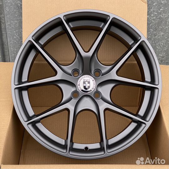 Диски HRE P101 R17 4x100 Графит