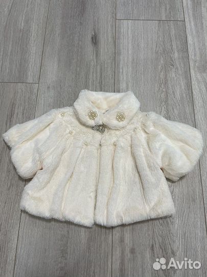 Болеро детское, шубка для девочки легкая