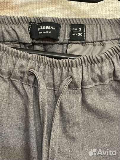 Брюки мужские на резинке Pull&bear S mex 30