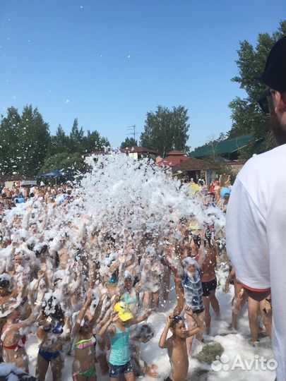 Пенная вечеринка на корпоративное мероприятие