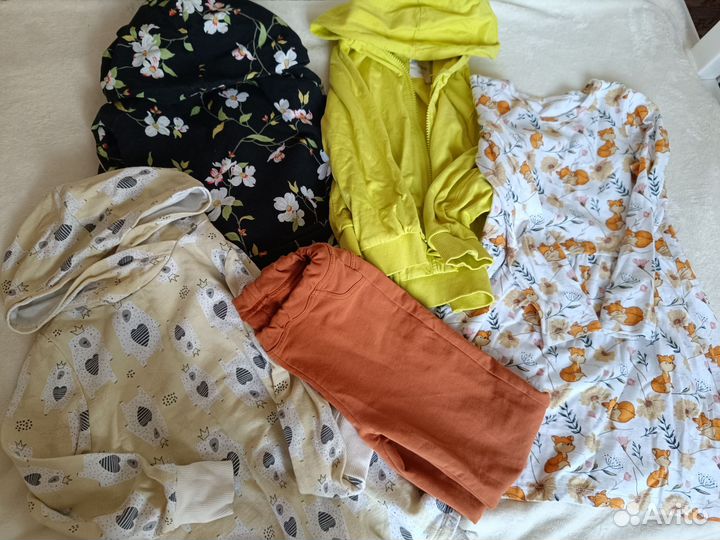 Вещи пакетом на девочку