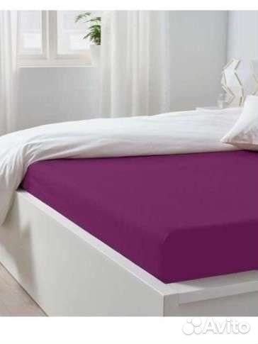 Простынь на резинке 120 200 новая