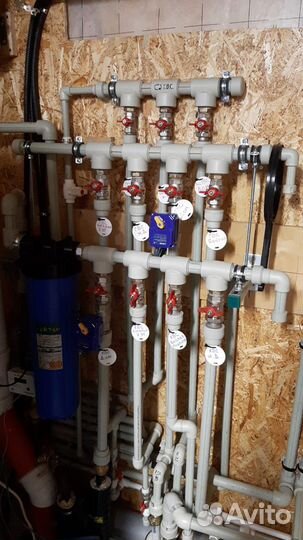 Водоснабжение, канализация, отопление, вентиляция