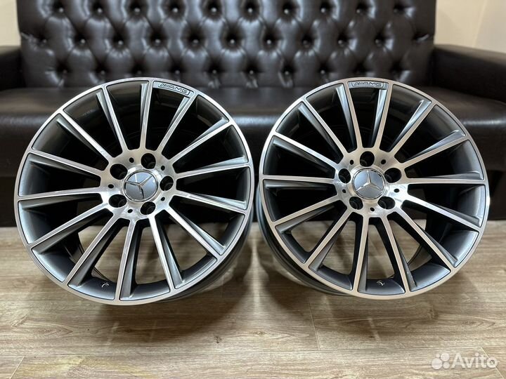 Новые одноширокие диски R18 5-112 amg