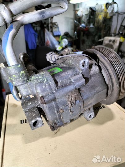 Компрессор кондиционера nissan almera classic