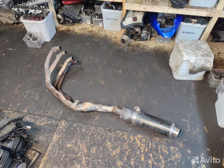 RF900 выхлопная система коллектор глушитель выхлоп