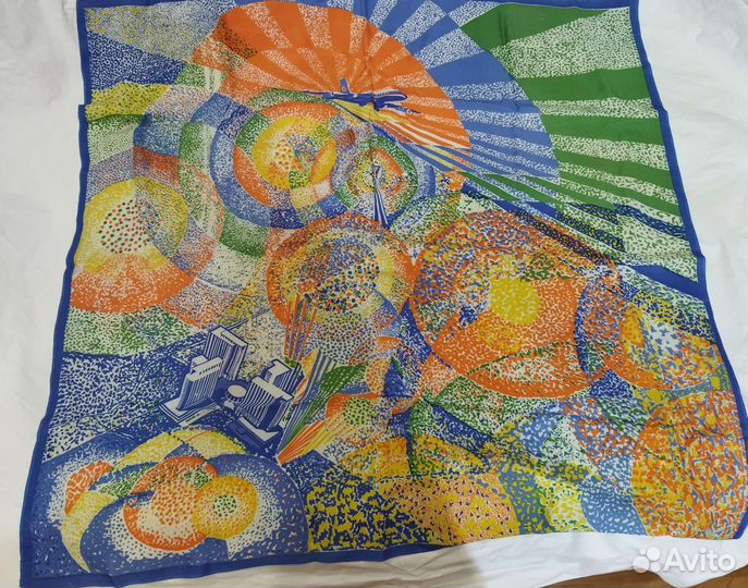 Шелковый платок СССР
