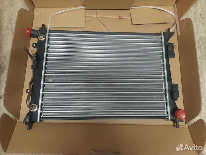 Радиатор основной hyundai solaris