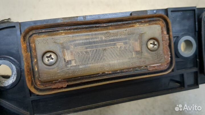 Подсветка номера Volkswagen Golf Plus, 2008