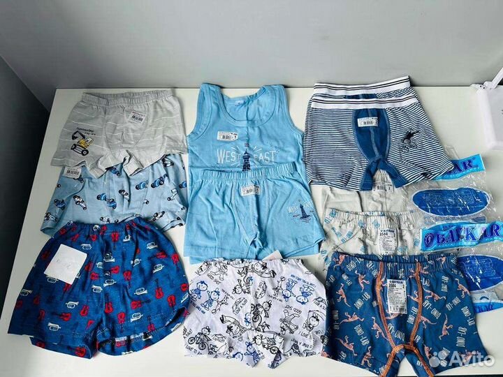 Новые трусики и маечка на мальчика