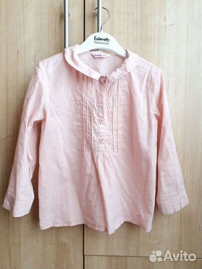 Блузки на девочку р.116
