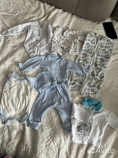 Пакет вещей для мальчика 56-62