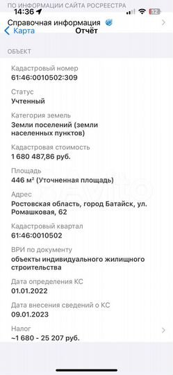 Участок 4,4 сот. (ИЖС)