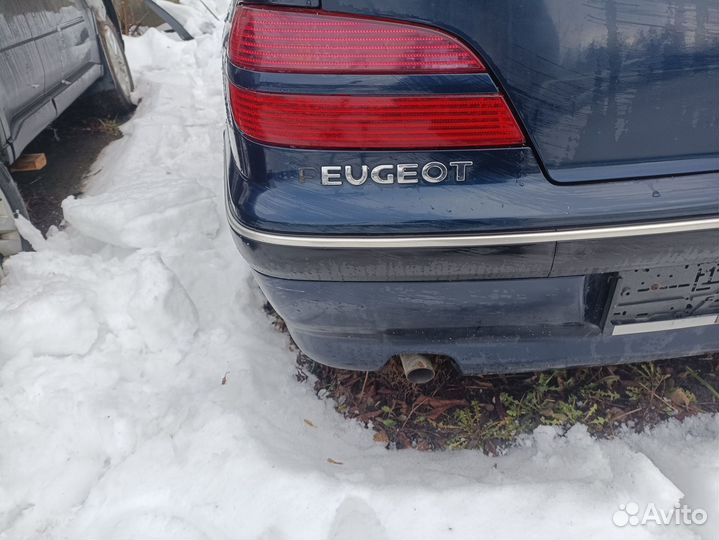 Задний бампер Peugeot 406