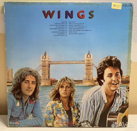 Пластинка Wings - London Town