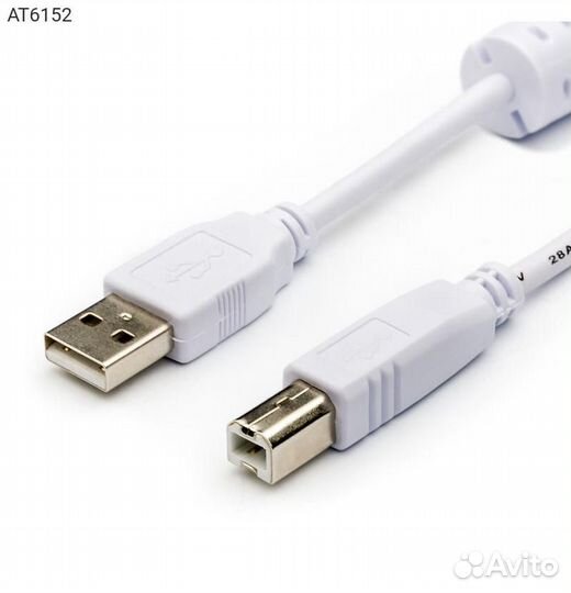 USB кабель atcom USB Type B (M) - USB Type A (M)