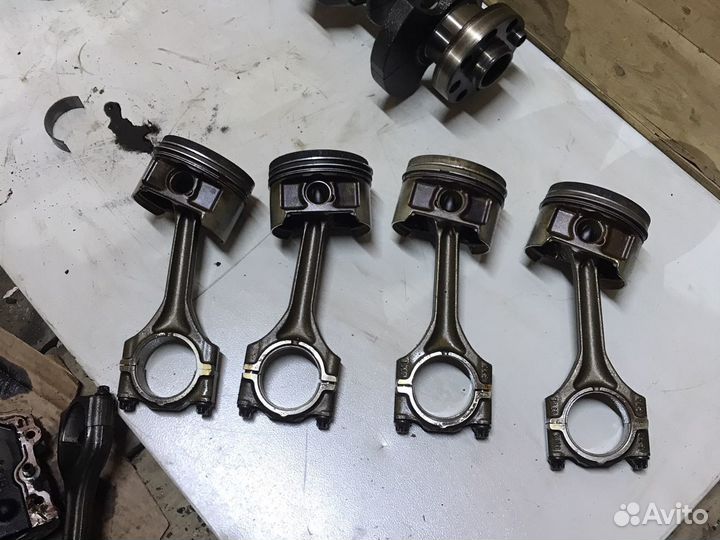 Шатун с поршнем бмв е46 м43 bmw e46 e36 m43
