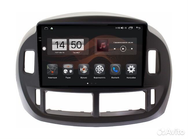 Штатная магнитола для Toyota Estima 2000-2005 на A
