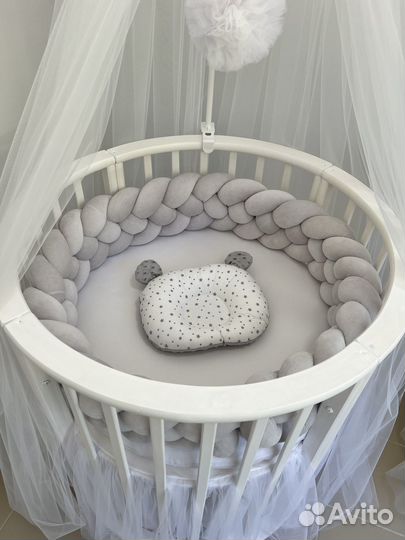 Бортик косичка