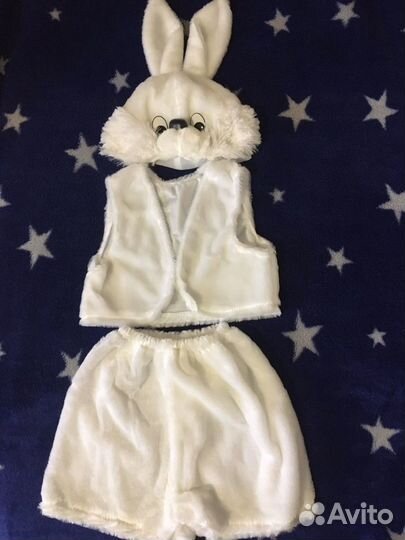 Новогодний костюм зайчик