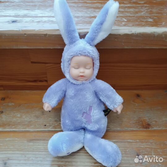 Мягкий зайка для сна