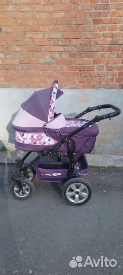 Коляска 2 в 1 бу
