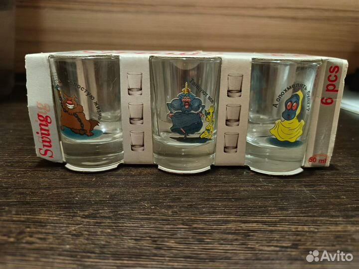 Подарочный набор рюмок (3 набора)
