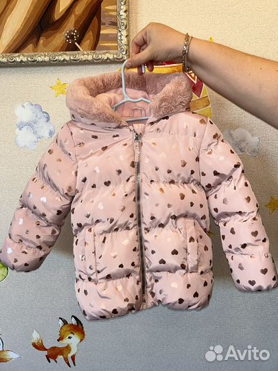Куртка на девочку 98