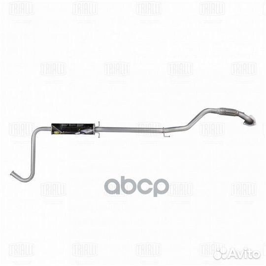 Глушитель для а/м ZAZ Chance доп. (резонатор)