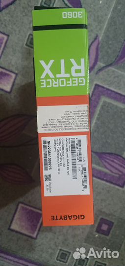 Видеокарта rtx 3060 12 гб