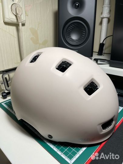 Шлем Decathlon, Oxelo MF900, L, бежевый