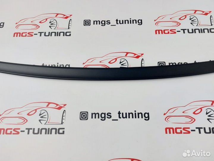 Спойлер Audi A3 8V дорест для седана матовый