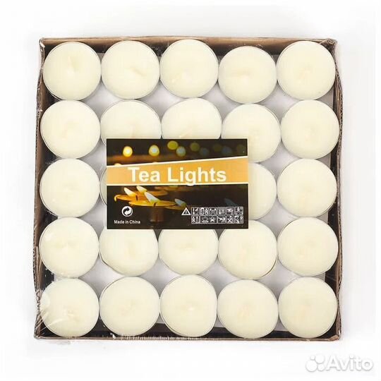 Свечи чайные 2000 штук оптовая продажа коробкой