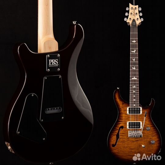 PRS CE24 Semi-Hollow Black Amber