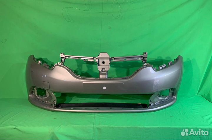 Бампер передний на Renault Logan 2 2012-2018